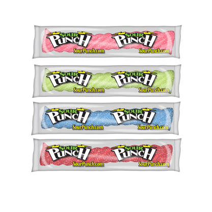 Sour Punch Minis Individually Wrapped - 25lb