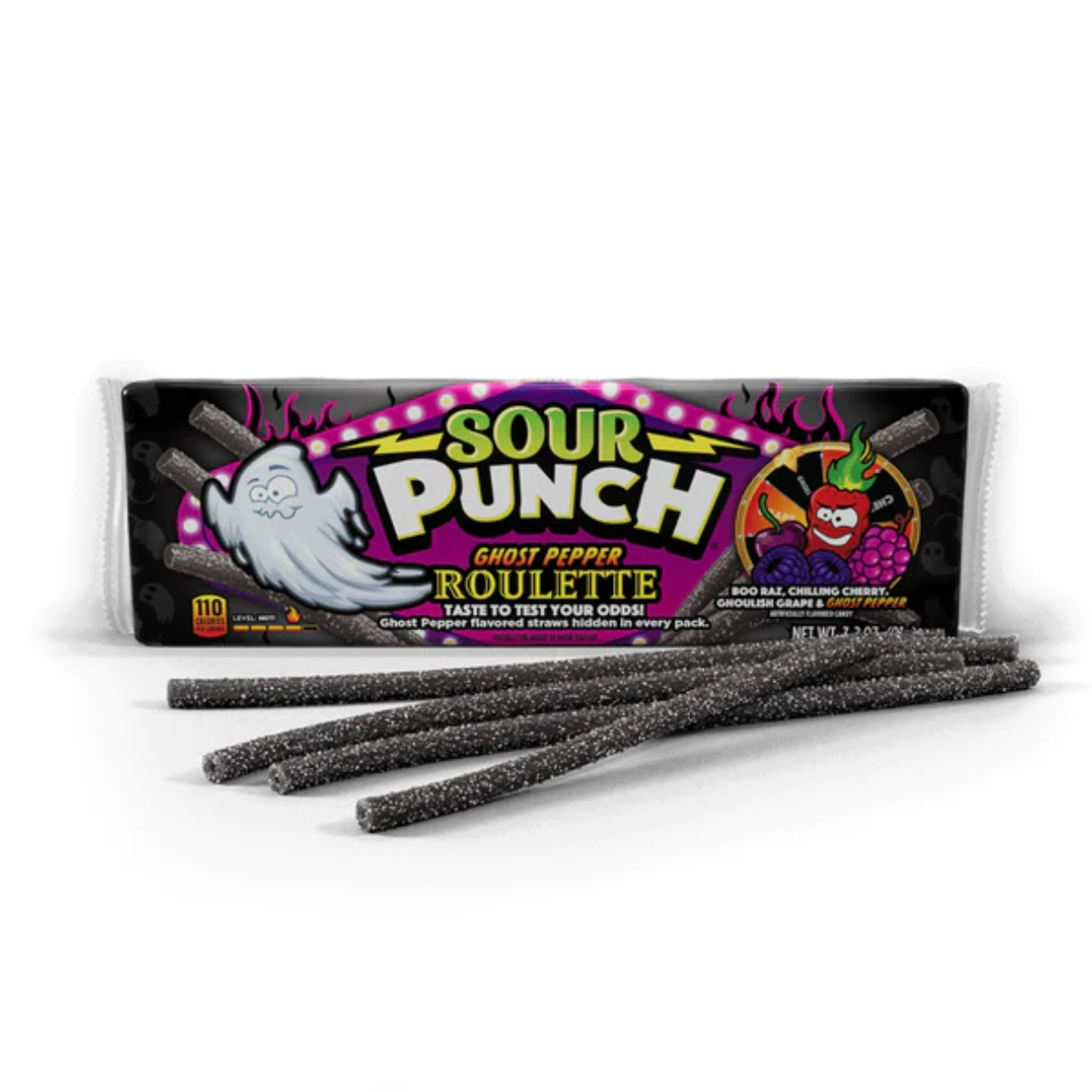 Sour Punch Ghost Pepper Roulette 3.2oz 24ct