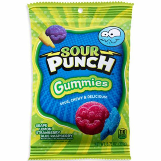 Sour Punch Gummies 6.75oz - 12ct