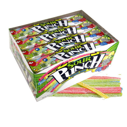 Sour Punch Rainbow Straws 2oz - 24ct