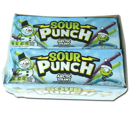 Sour Punch Straws Arctic Straws 3.2oz - 12ct