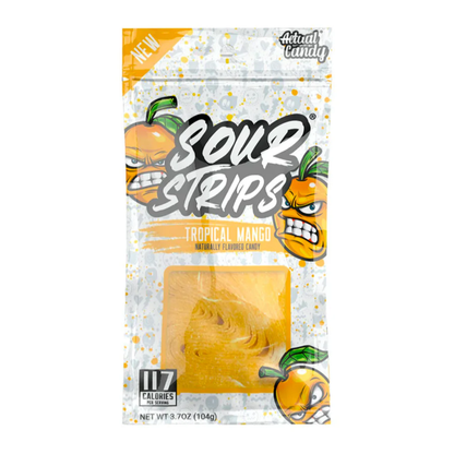 Sour Strips Tropical Mango 3.4oz 12ct