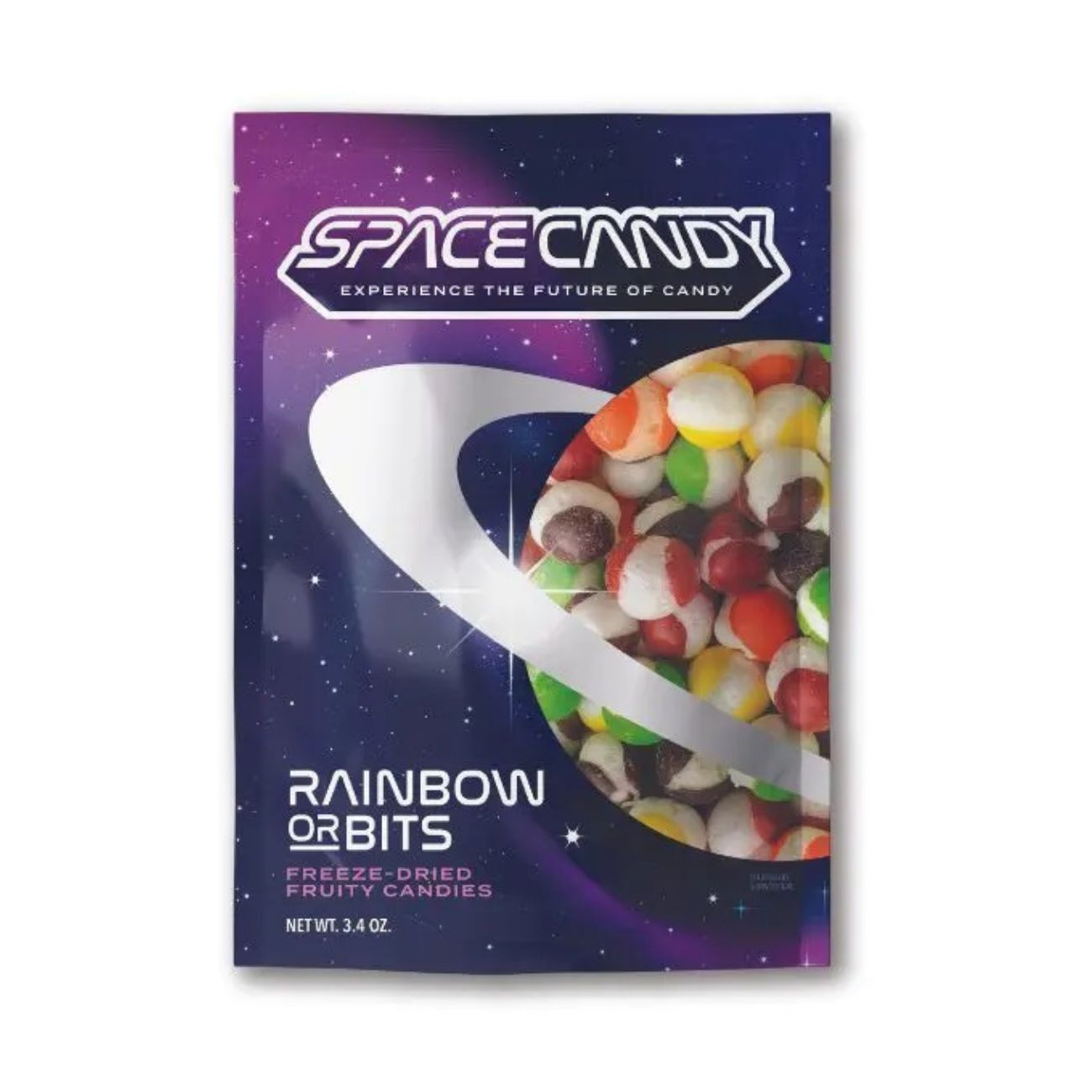 Space Candy Freeze-Dried Rainbow Orbits 3.4oz - 12ct