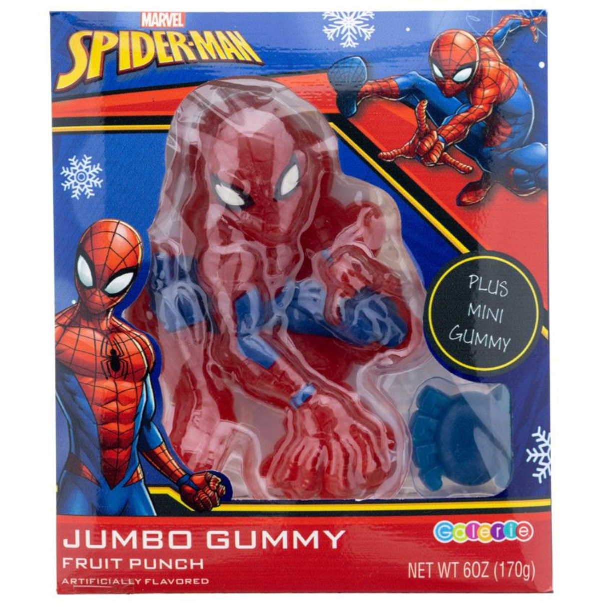 Spider-Man Jumbo Gummy Case 6oz - 8ct