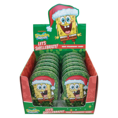 SpongeBob SquarePants Let's Shellebrate Candy Tin - 12ct