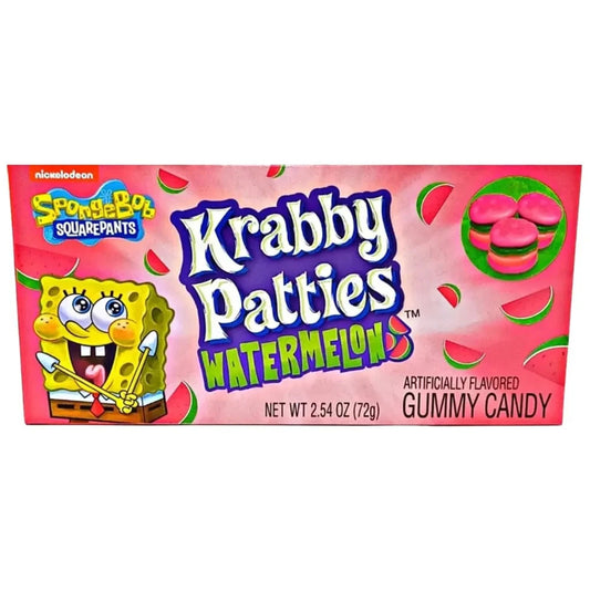 Sponge Bob Krabby Patties Watermelon Theater Box 2.54oz - 12ct