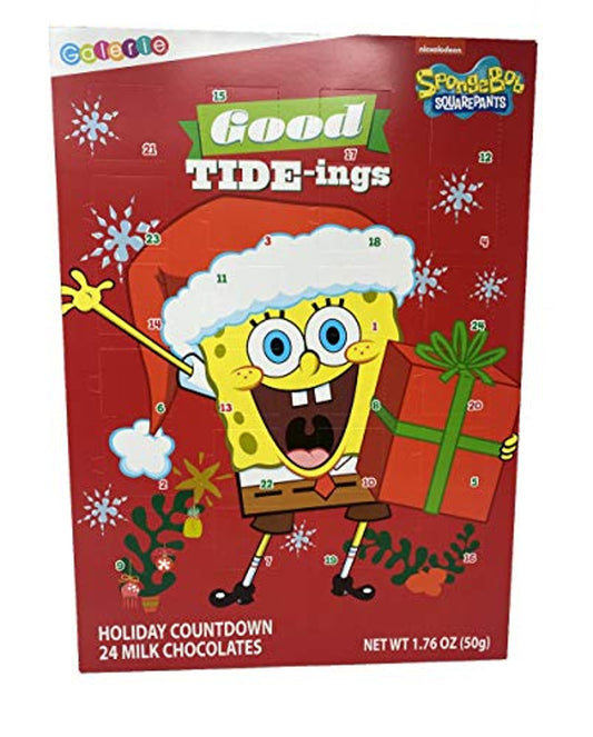 Spongebob Squarepants Advent Calendar 4.2oz - 24ct