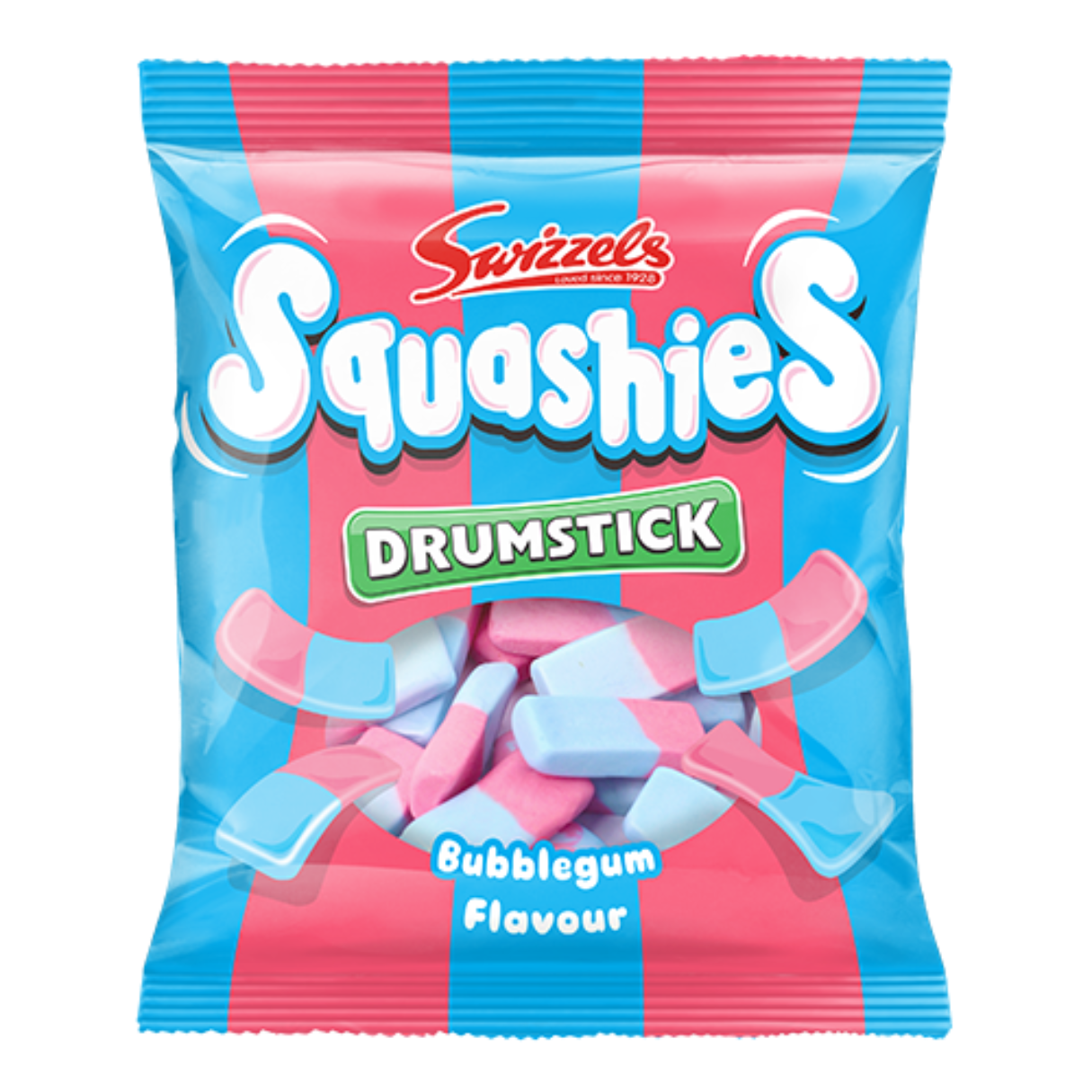 Swizzles Squashies Bubble Gum 120g - 12ct