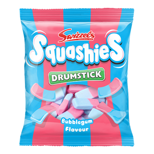 Swizzles Squashies Bubble Gum 120g - 12ct