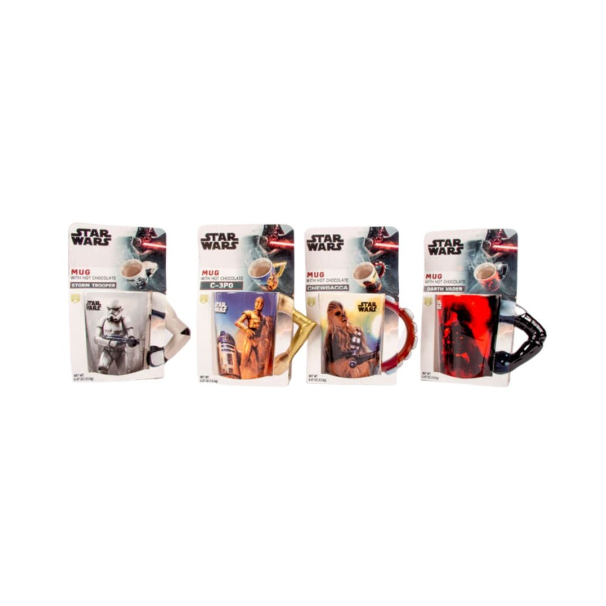 Star Wars Character Handle Mugs 2021 (case) - 4ct