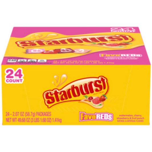 Starburst Fave Reds 2.07oz - 24ct