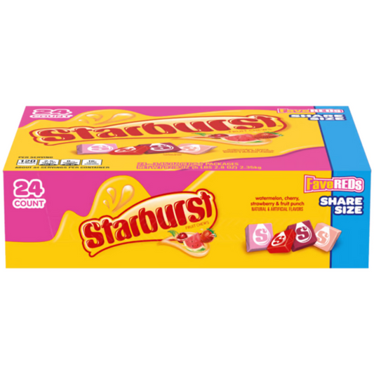 Starburst Fave Reds Share Size 3.45oz - 24ct