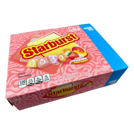 Starburst Fruit Crème Fruit Chews 3.45oz 24ct