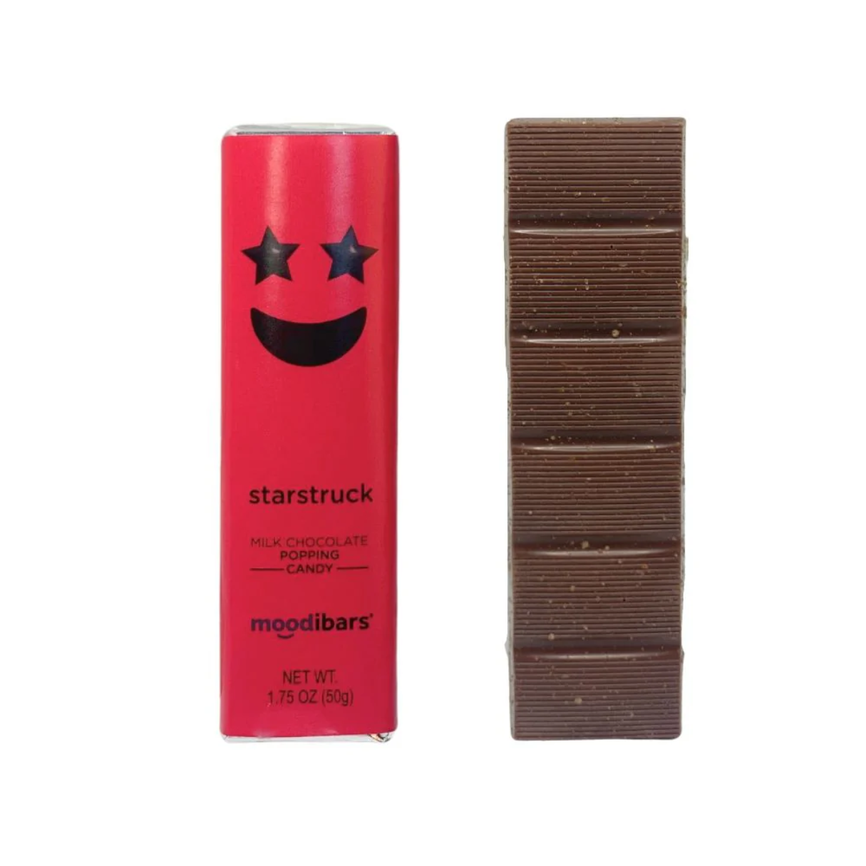 Starstruck Moodibar - Milk Chocolate Popping Candy 1.75oz / 24pcs