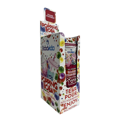 BobaVida Popping Boba Strawberry 3oz - 10ct