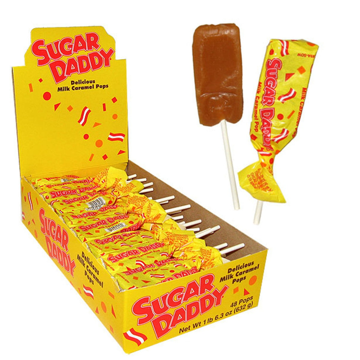 Daddy Candy Sugar Daddy Mini 6.3oz - 48ct – I Got Your Candy