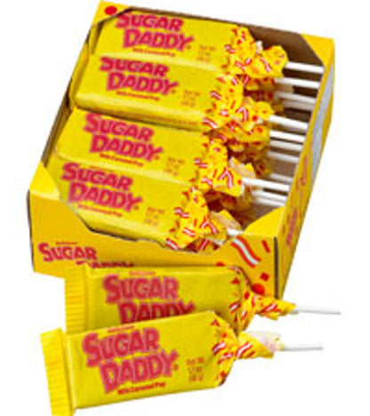 Sugar Daddy Lollipop 1.7oz  - 24ct