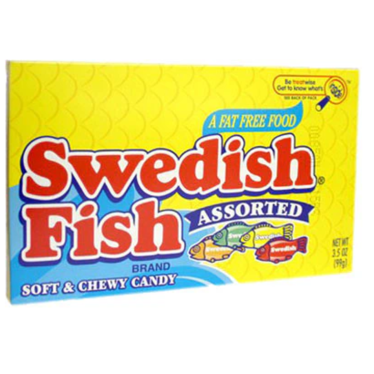 Swedish Fish Assorted Theater Box 3.5oz - 12ct