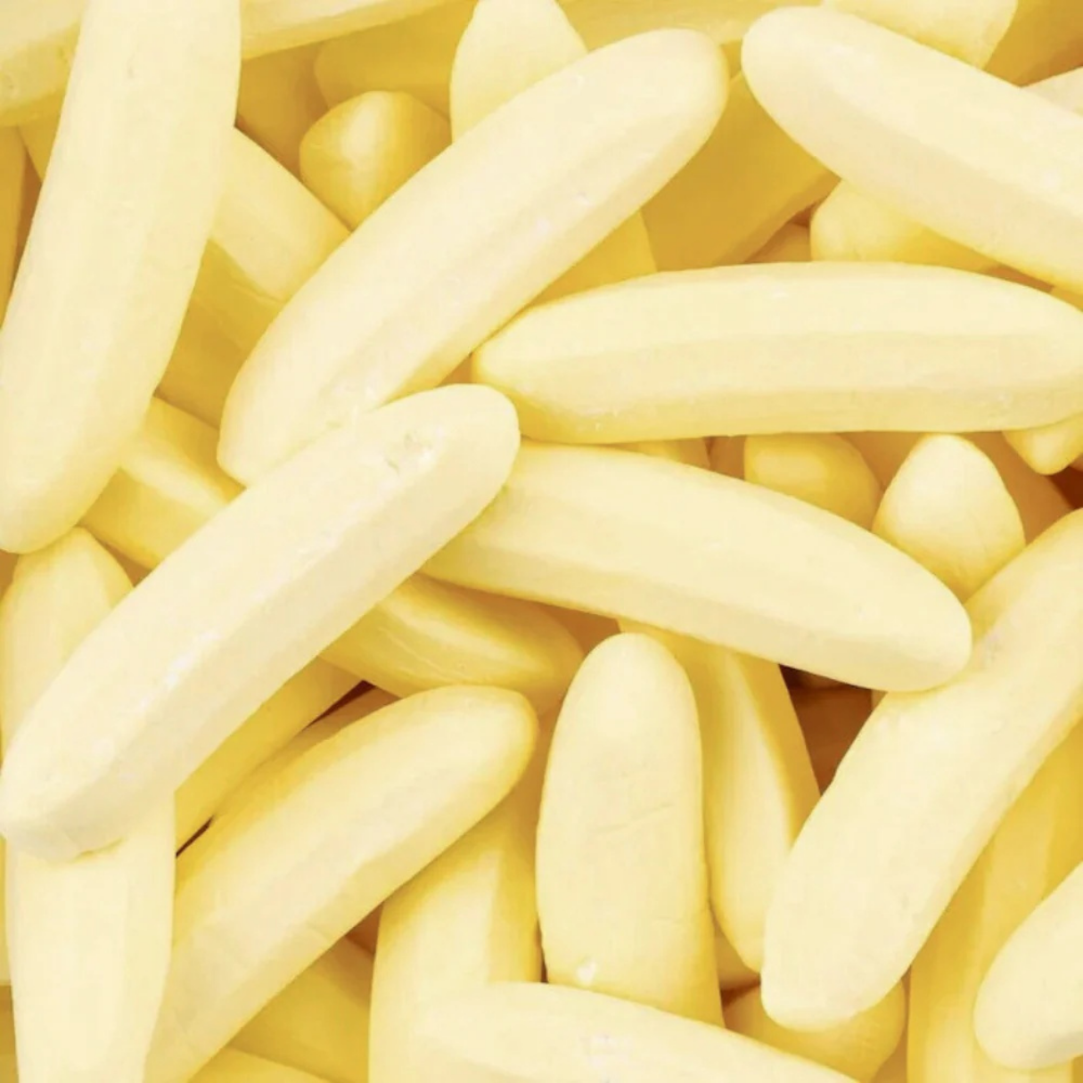 Swedish Foam Bananas Gummy Candy Bulk Bag 2.64lb