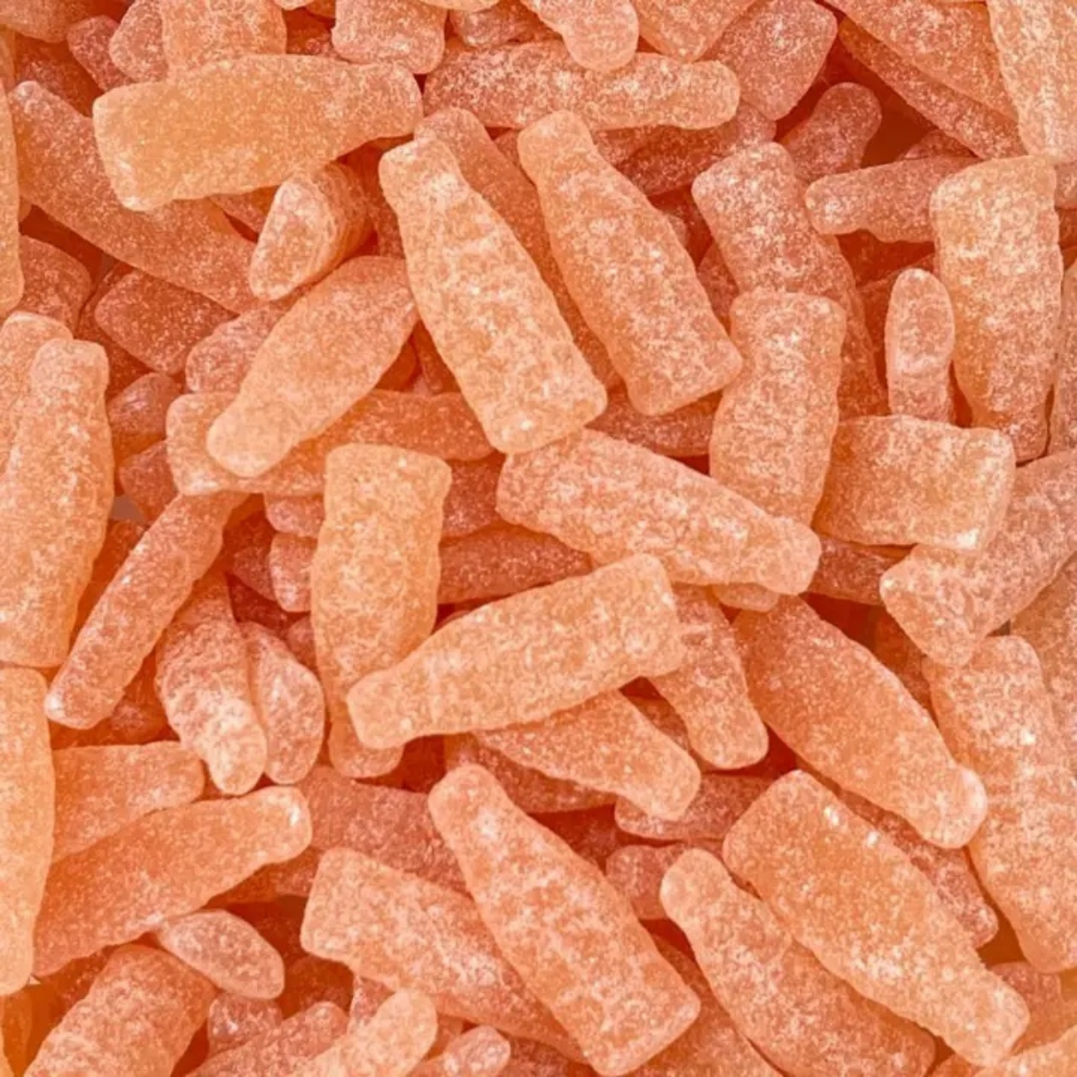 Swedish Sour Grapefruit Soda Bottles Gummy Candy Bulk Bag 4.61lb