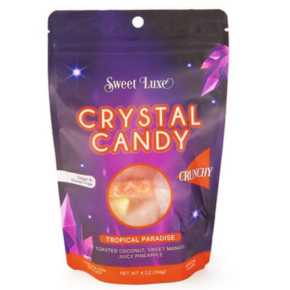 Sweet Luxe Crystal Candy Extra Crunchy Tropical Paradise 4.02oz - 12ct