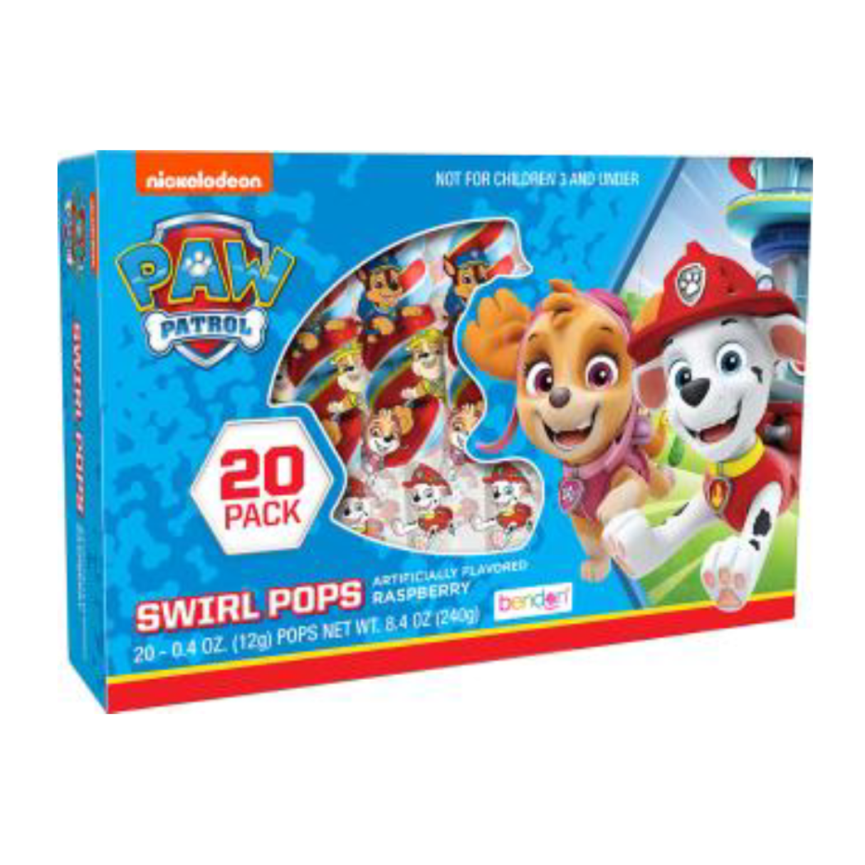 Swirl Lollipops - Paw Patrol 20ct 8.4oz - 20ct