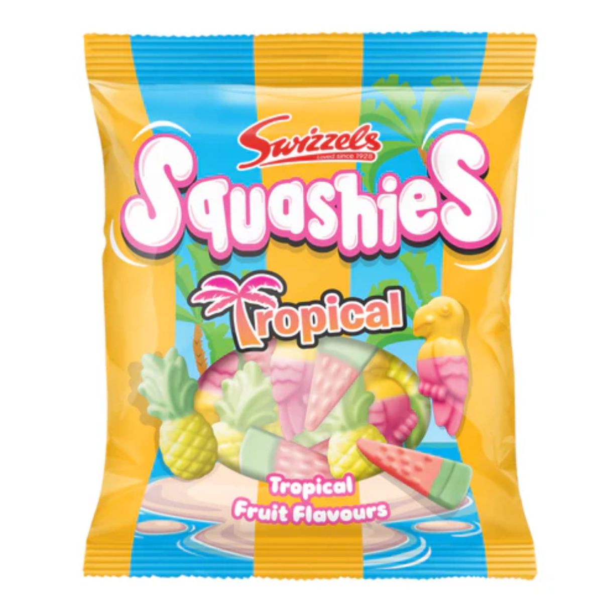 Swizzles Squashies Tropical 100g - 12ct