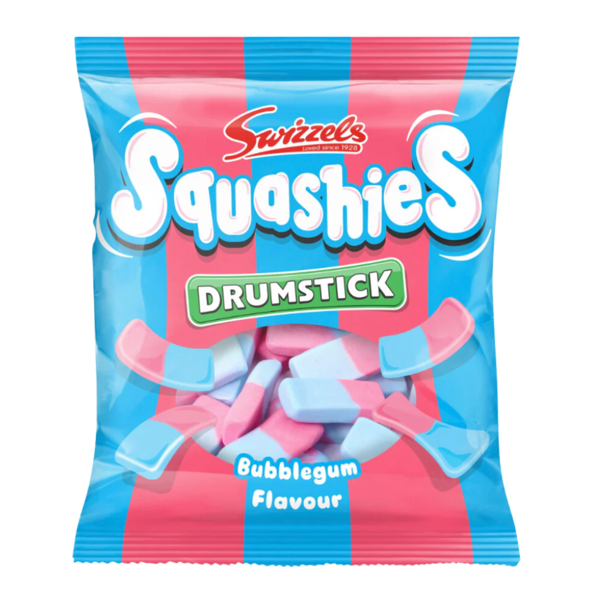 Swizzles Squashies Bubble Gum 140g - 12ct