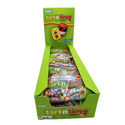 Tart N Tinys candy 1.5oz box retro crunchy fruit candy