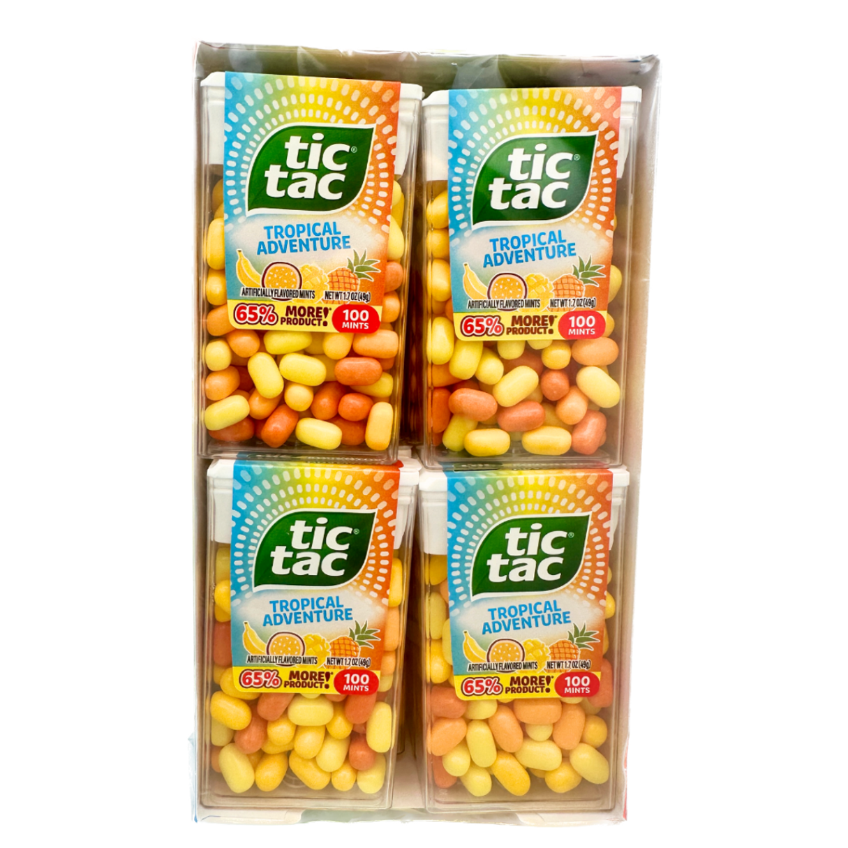 Tic Tac Tropical Adventure 1.7oz - 12ct