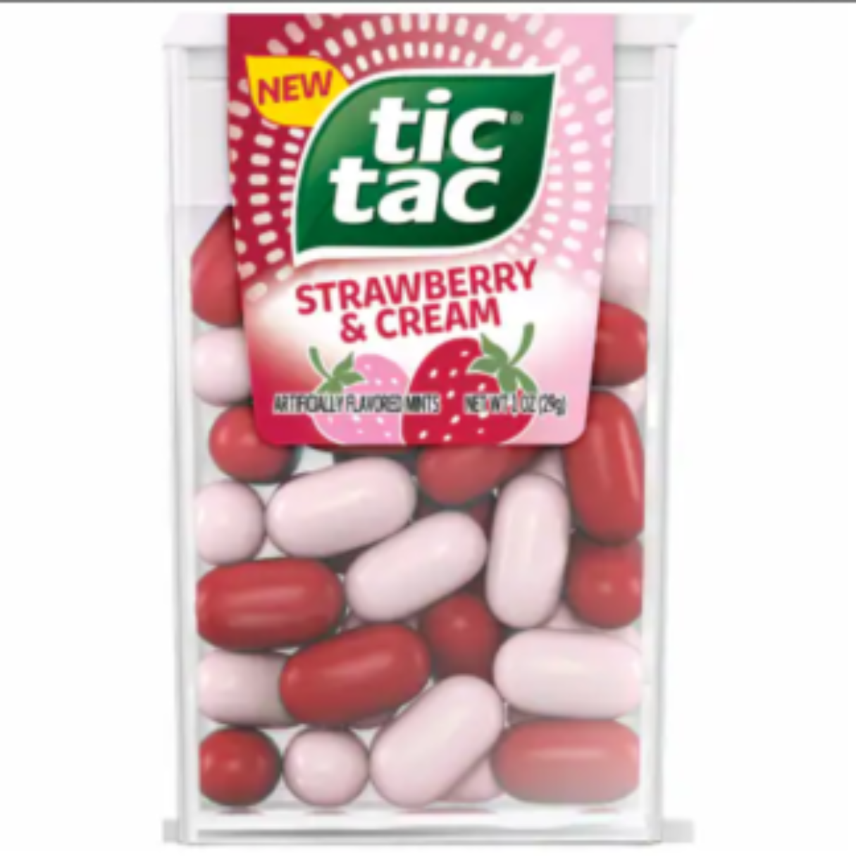 Tic Tac Big Strawberry & Cream 1oz - 12ct