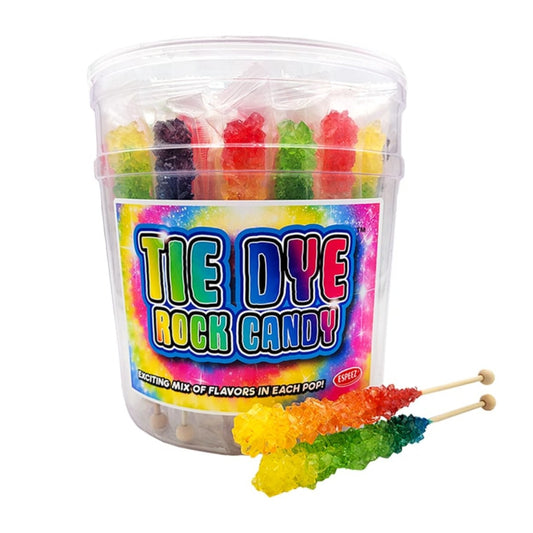 Tie Dye Rock Candy - 36ct