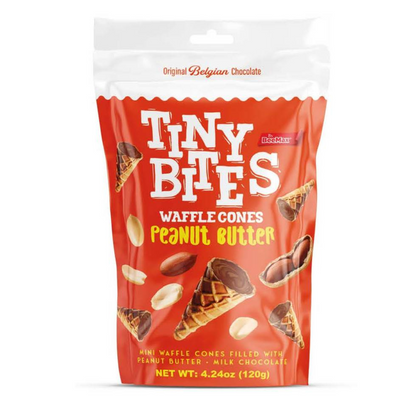 Beemax Tiny Bites Peanut Butter Waffle Cones 4.24oz - 12ct