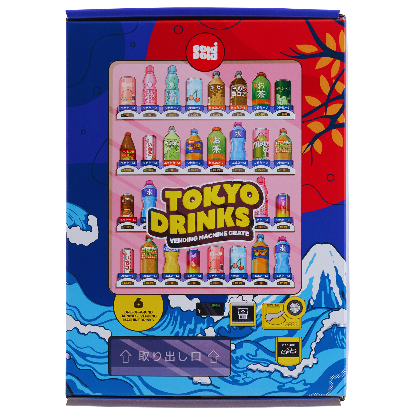 Doki Doki Tokyo Drinks Vending Machine Mystery Box 8ct