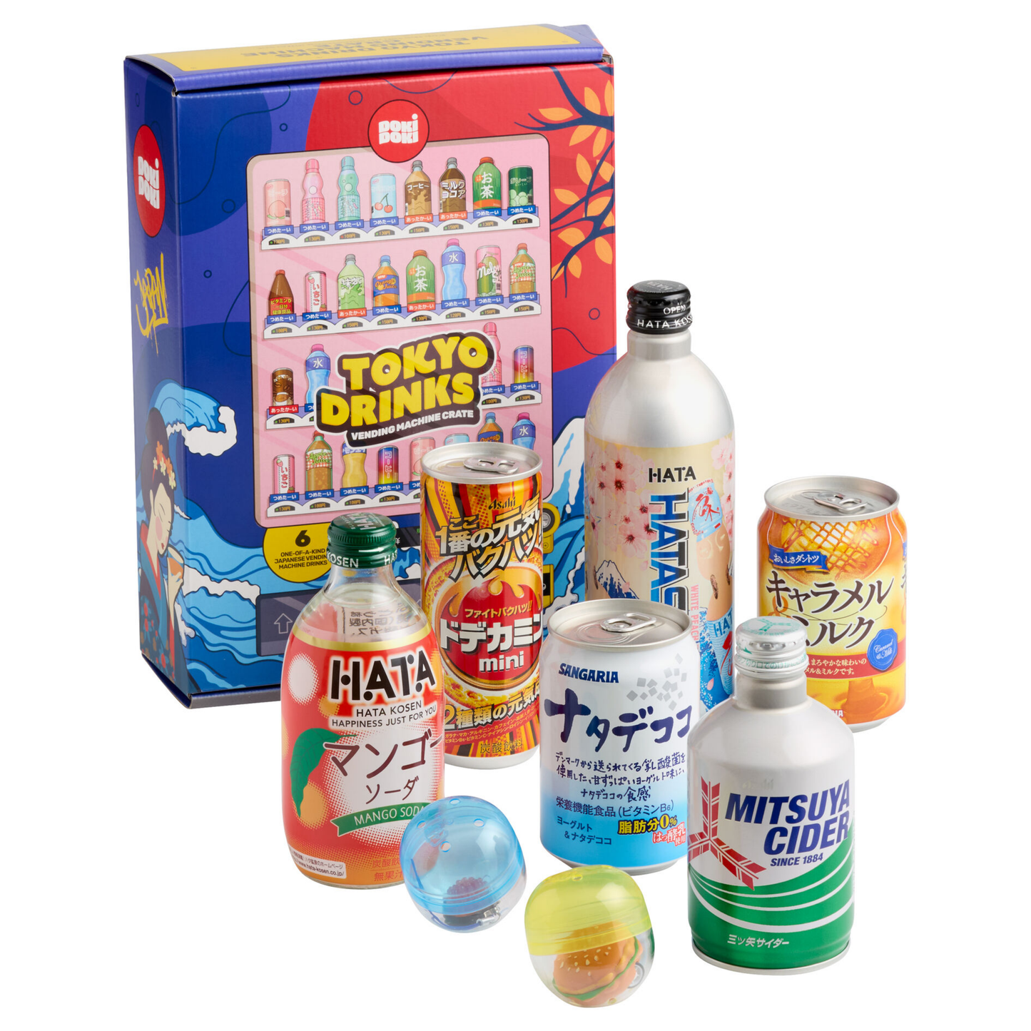 Doki Doki Tokyo Drinks Vending Machine Mystery Box 8ct