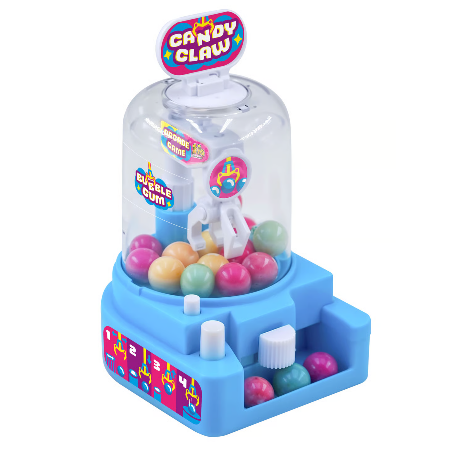 Too Tarts Candy Claw Bubble Gum Arcade Game 0.53oz 8ct