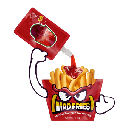 Too Tarts Mad Fries with Candy Ketchup 0.67oz 20ct