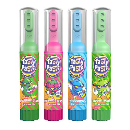Too Tarts Toothbrush Toy Fruit Gel Candy 0.52oz 20ct