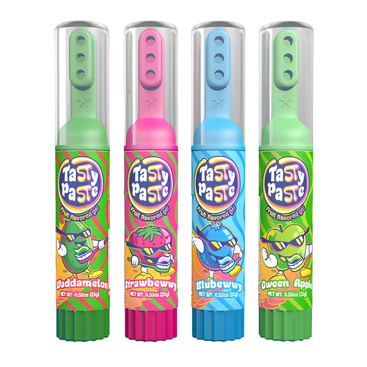 Too Tarts Toothbrush Toy Fruit Gel Candy 0.52oz 20ct
