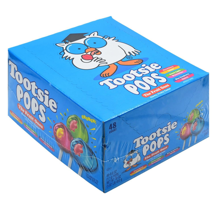 Tootsie Pops The Fruit Ones 0.6oz 48ct  ($.27/pc)
