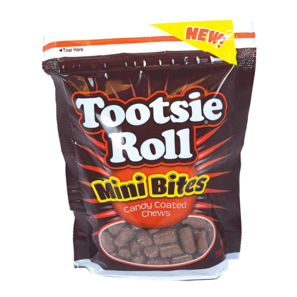 Tootsie Roll Mini Bites Candy Coated Bag 9oz - 12ct