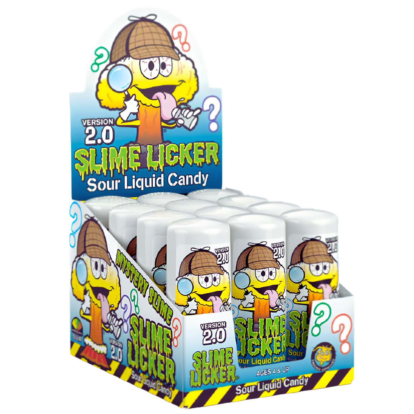 Toxic Waste Slime Licker 2.0 Mystery Sour Liquid Candy 2oz 12ct