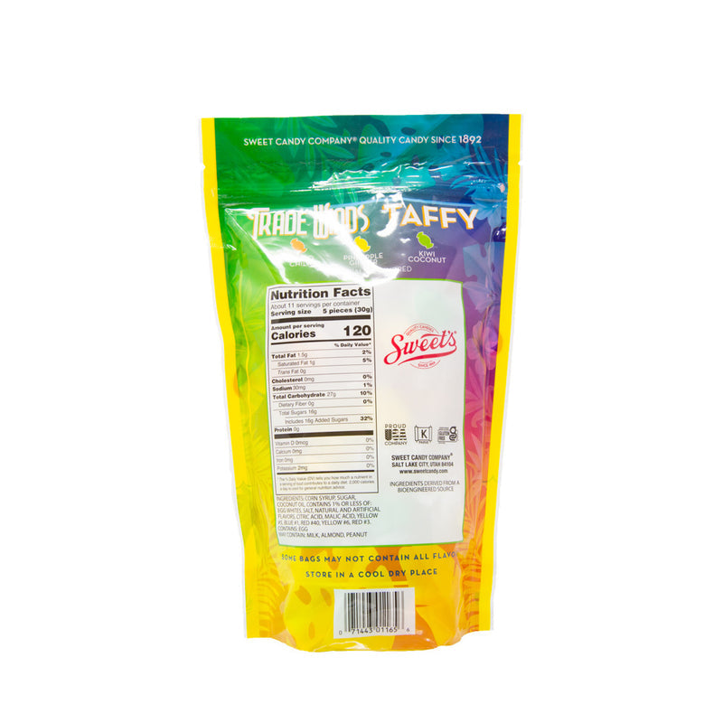 Sweet's Trade Winds Flavor Taffy 12oz - 12ct