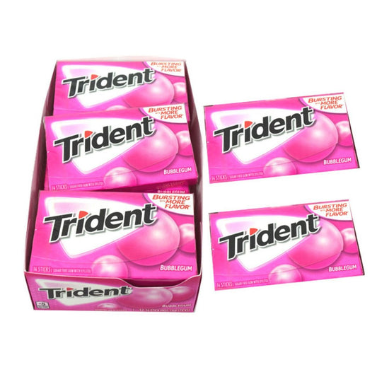 Trident Bubble Gum - 12ct