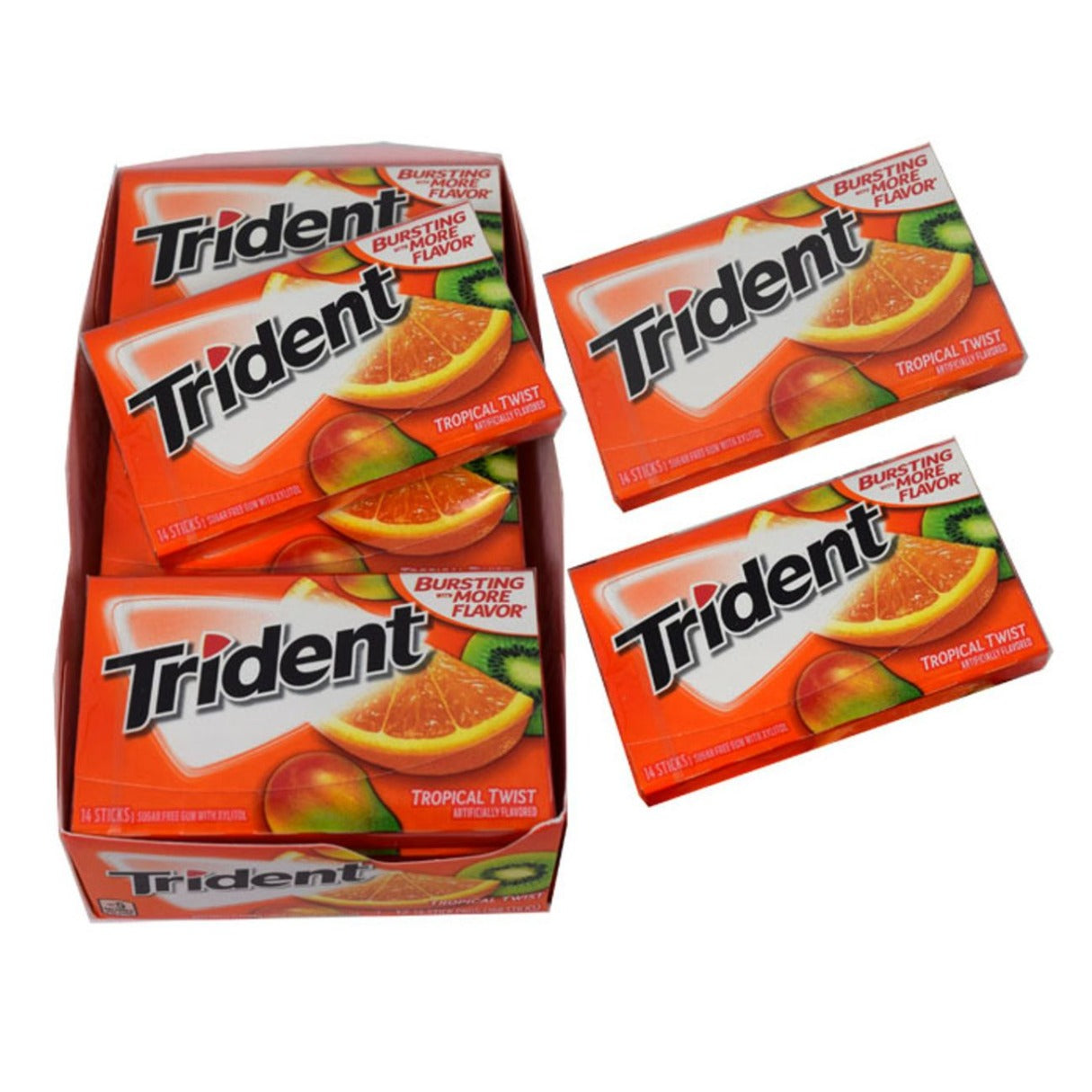 Trident Tropical Twist - 12ct – I Got Your Candy