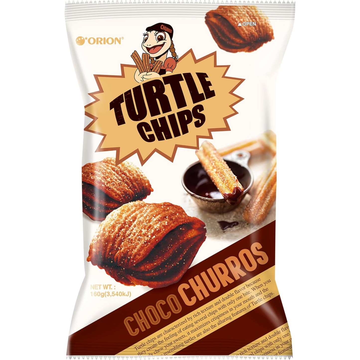 Turtle Chips Choco Churros  2.83oz 7ct ($2.40/pc)