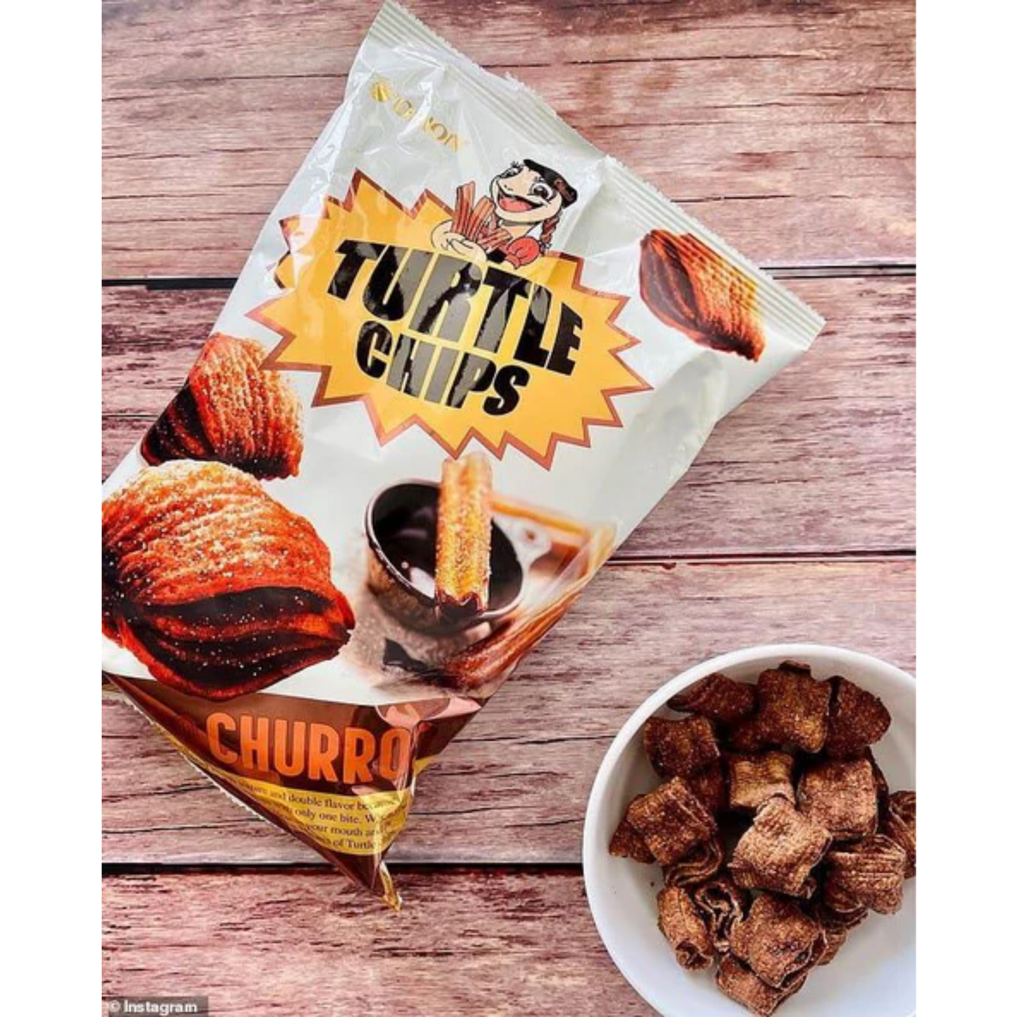 Turtle Chips Choco Churros 5.65oz 14ct ($4.75/pc)