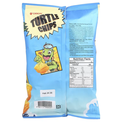 Turtle Chips Seaweed 160g (5.65oz) 12ct ($4.75/pc)