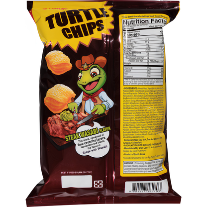 Turtle Chips Steak Wasabi 160g (5.65oz) 10ct ($4.75/pc)