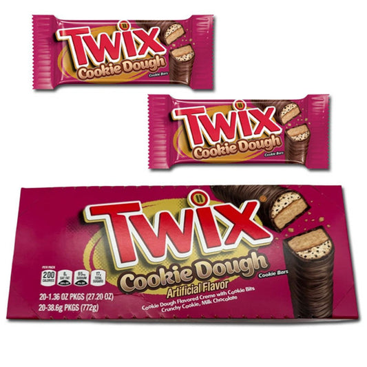 Twix Cookie Dough Cookie Bars 1.36oz - 20ct